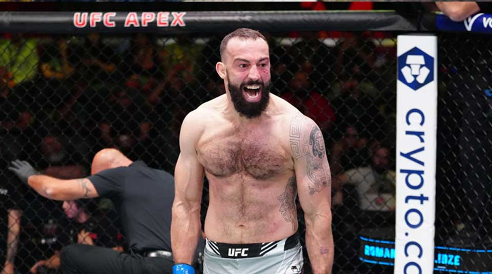 მეხუთე გამარჯვება UFC-ში - რომან დოლიძემ ჰოუსი პირველივე რაუნდში დაანოკაუტა [ვიდეო] #1TVSPORT