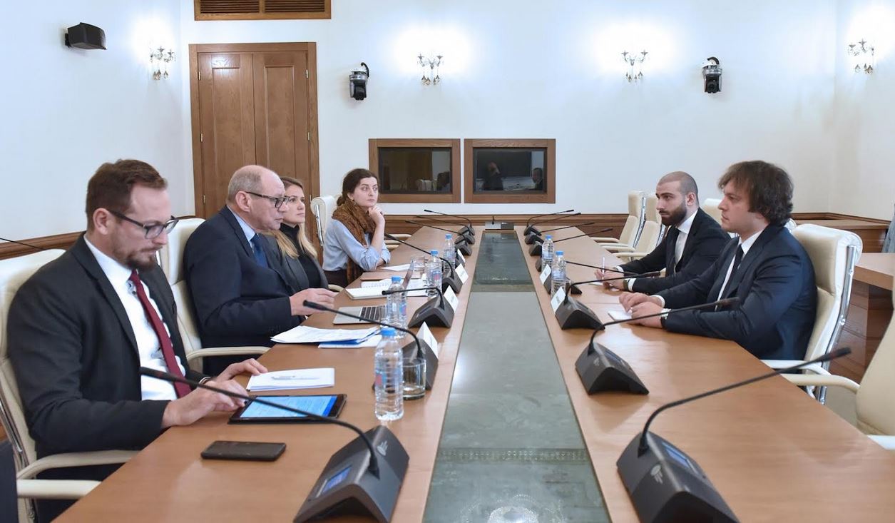 ირაკლი კობახიძე ოდირის მისიის წარმომადგენლებს შეხვდა