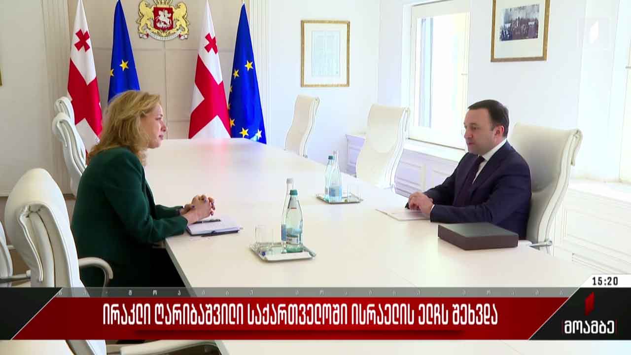 ირაკლი ღარიბაშვილი საქართველოში ისრაელის ელჩს შეხვდა