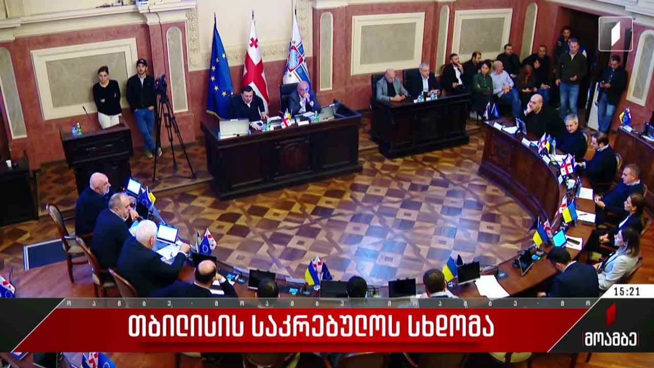 თბილისის საკრებულოს სხდომა