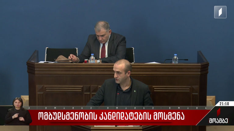 ომბუდსმენობის კანდიდატების განხილვა