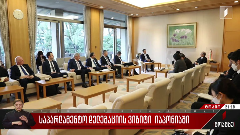 საპარლამენტო დელეგაციის ვიზიტი იაპონიაში