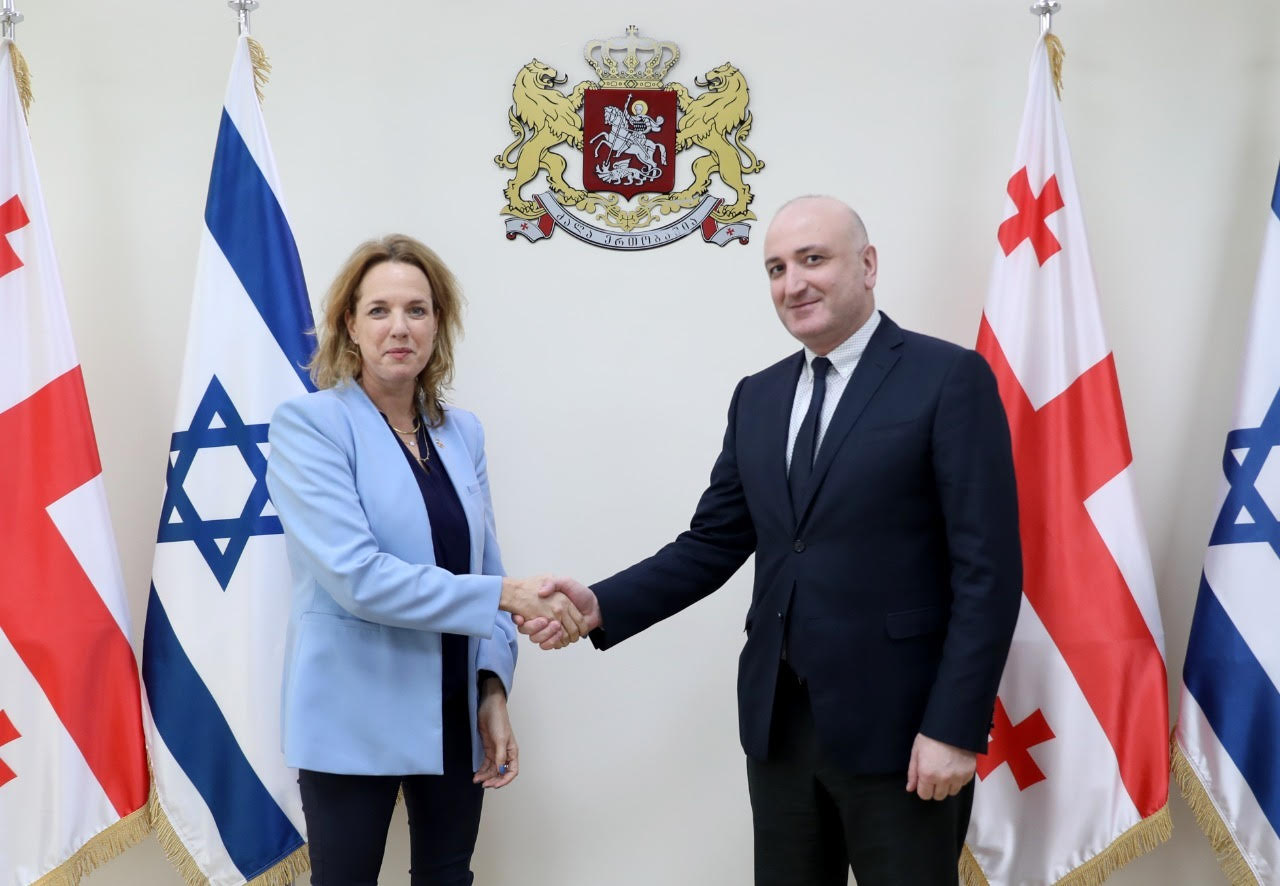 ზურაბ აზარაშვილმა ისრაელის ელჩთან ისრაელში საქართველოს მოქალაქეთა დროებითი დასაქმების შესაძლებლობების გაზრდის საკითხი განიხილა