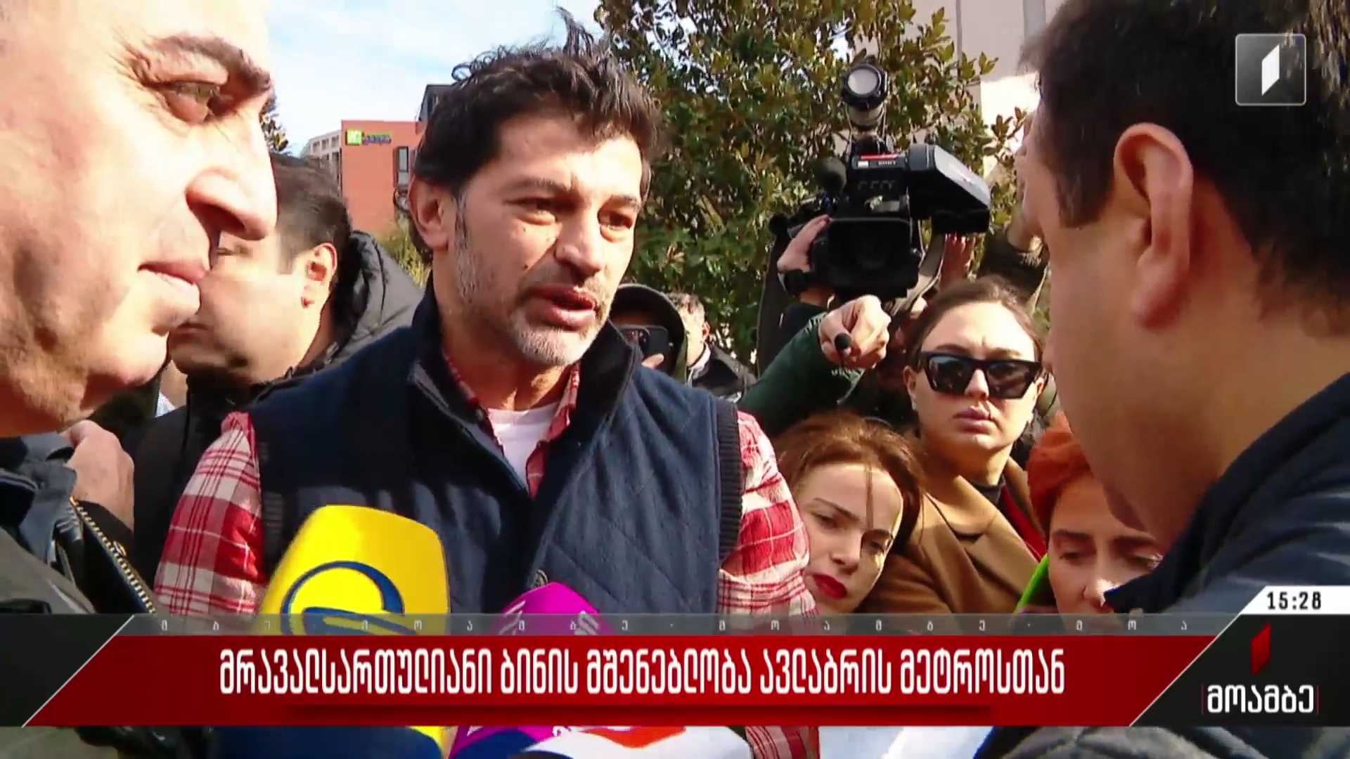მრავალსართულიანი ბინის მშენებლობა ავლაბრის მეტროსთან