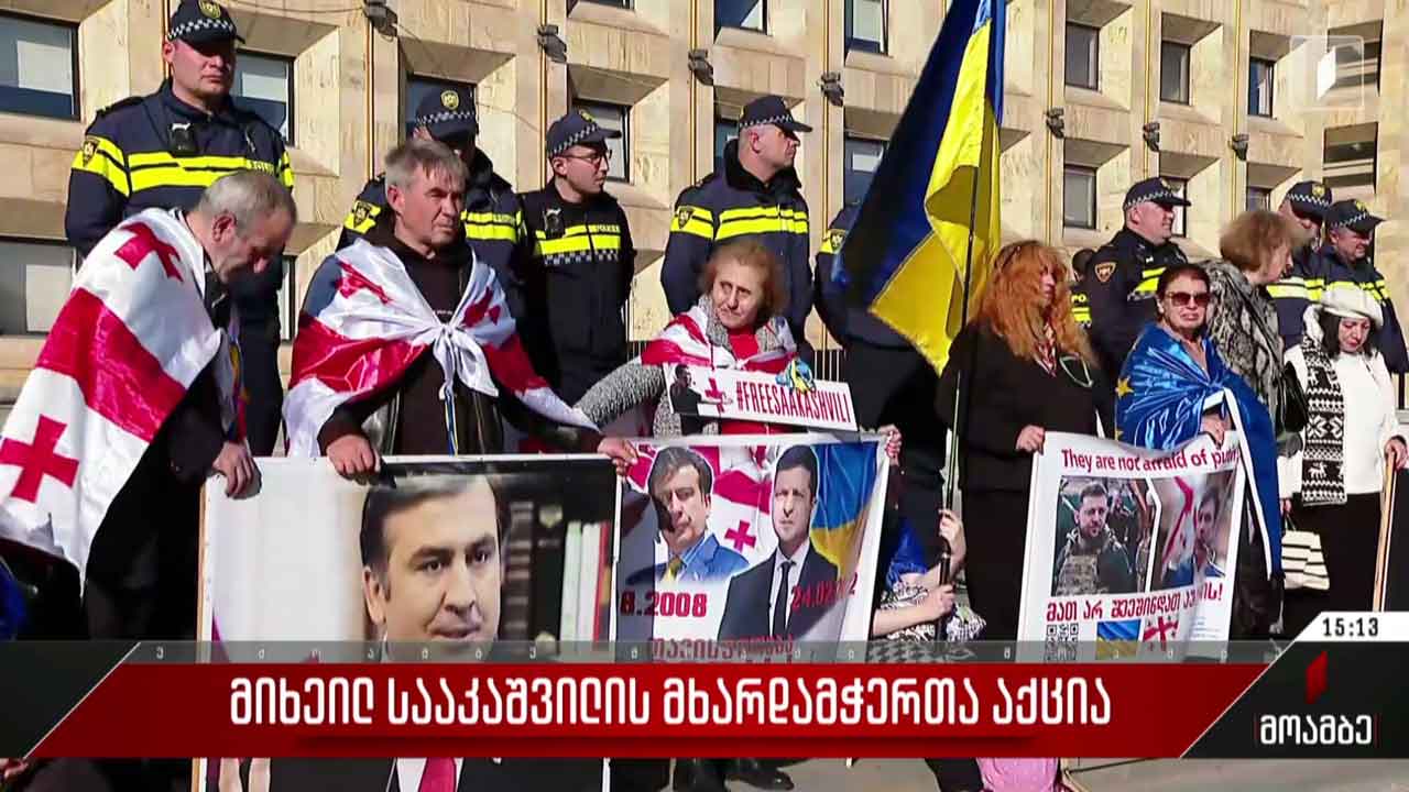მიხეილ სააკაშვილის მხარდამჭერთა აქცია