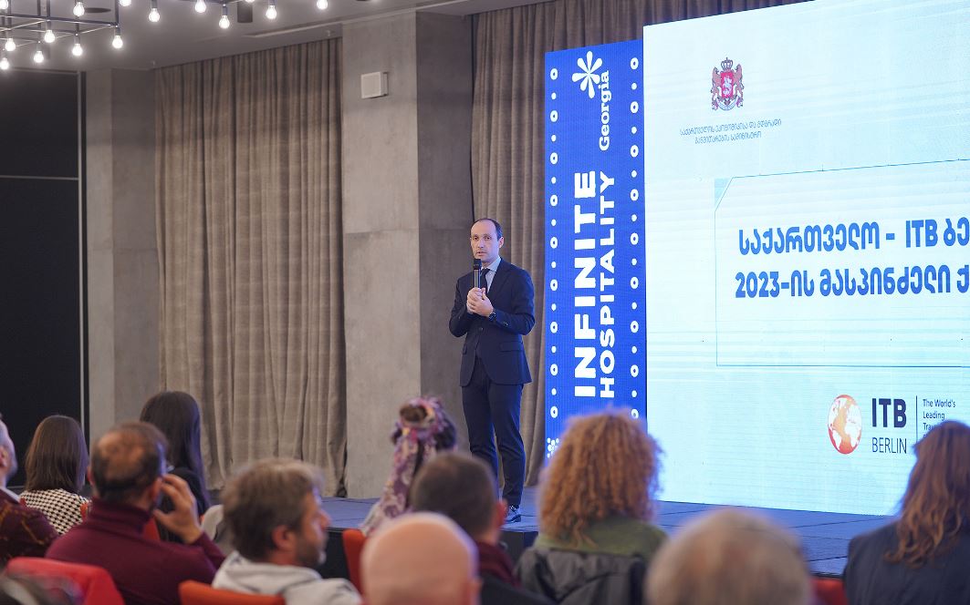 ლევან დავითაშვილი - ქართველების ყველაზე ძლიერი მხარე არის სტუმარ-მასპინძლობა, ITB Berlin-ის გამოფენაზე მთავარ აქცენტს სწორედ ამაზე გავაკეთებთ