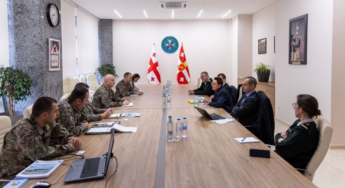 თავდაცვის სამინისტროში საფრანგეთის სპეციალური ოპერაციების ძალების დელეგაციას უმასპინძლეს