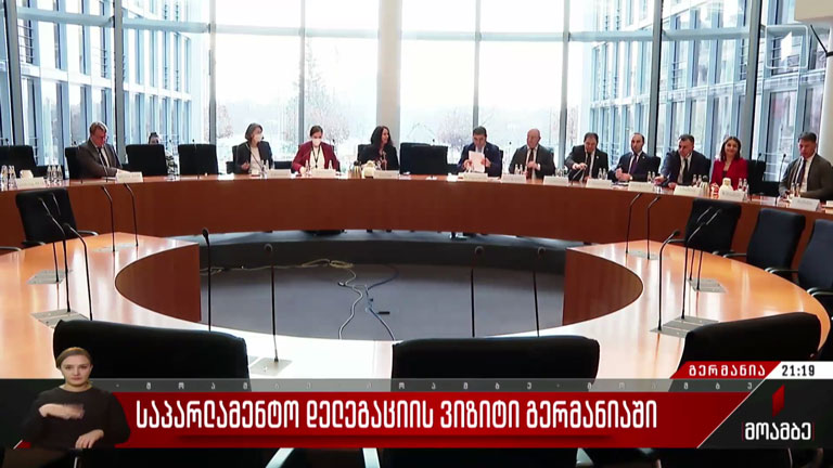საპარლამენტო დელეგაციის ვიზიტი გერმანიაში