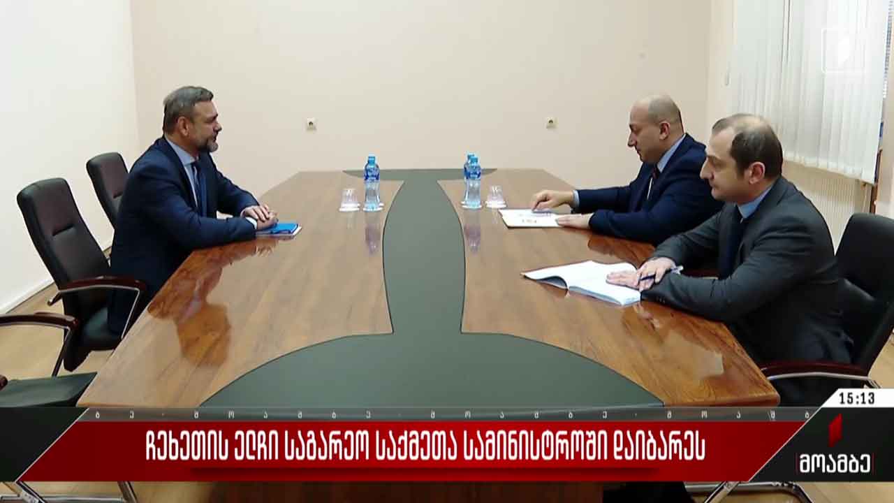 ჩეხეთის ელჩი საგარეო საქმეთა სამინისტროში დაიბარეს