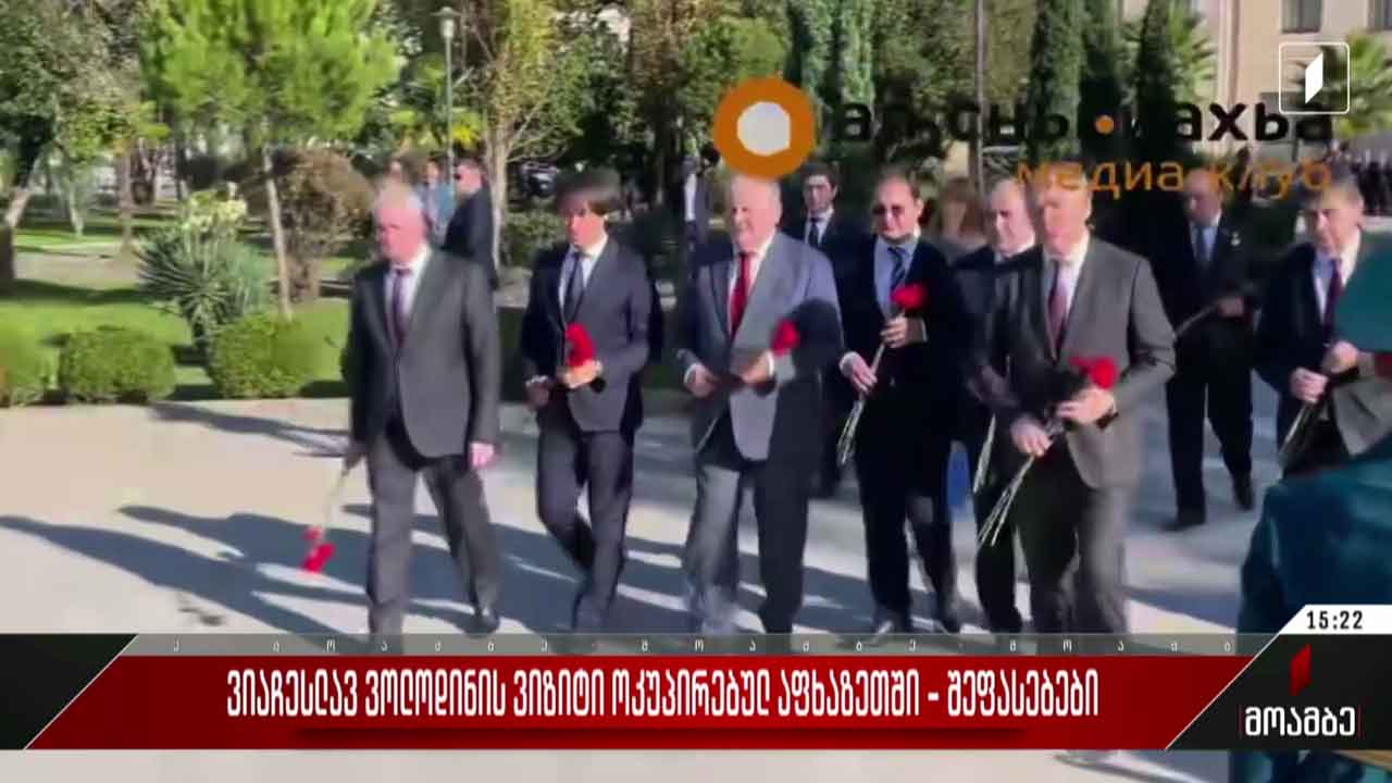 ვიაჩესლავ ვოლოდინის ვიზიტი ოკუპირებულ აფხაზეთში - შეფასებები