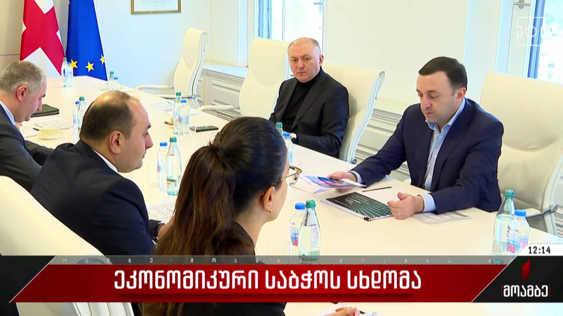 ეკონომიკური საბჭოს სხდომა