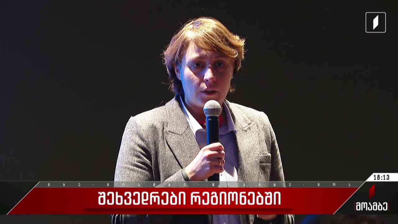 შეხვედრები რეგიონებში