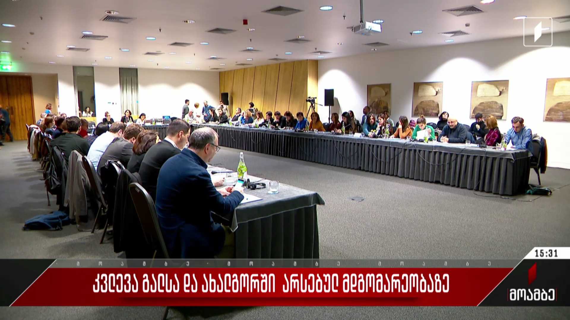 კვლევა გალსა და ახალგორში არსებულ მდგომარეობაზე