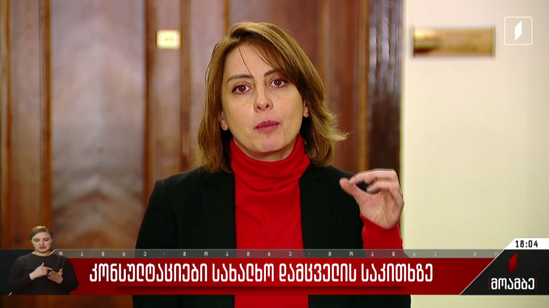 კონსულტაციები სახალხო დამცველის საკითხზე