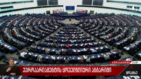 ევროპარლამენტის ყოველწლიური ანგარიში