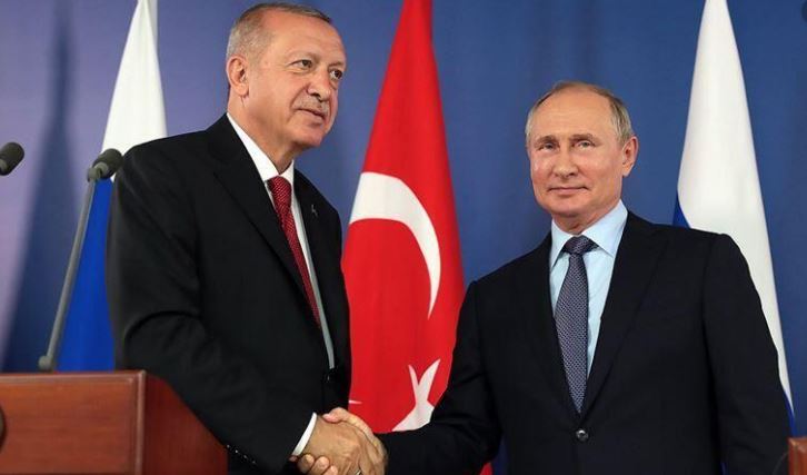 თურქეთისა და რუსეთის პრეზიდენტებს შორის სატელეფონო საუბარი შედგა