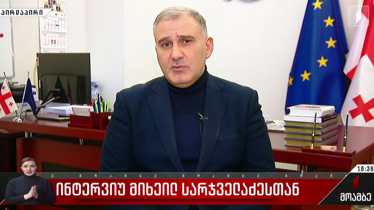 ინტერვიუ მიხეილ სარჯველაძესთან