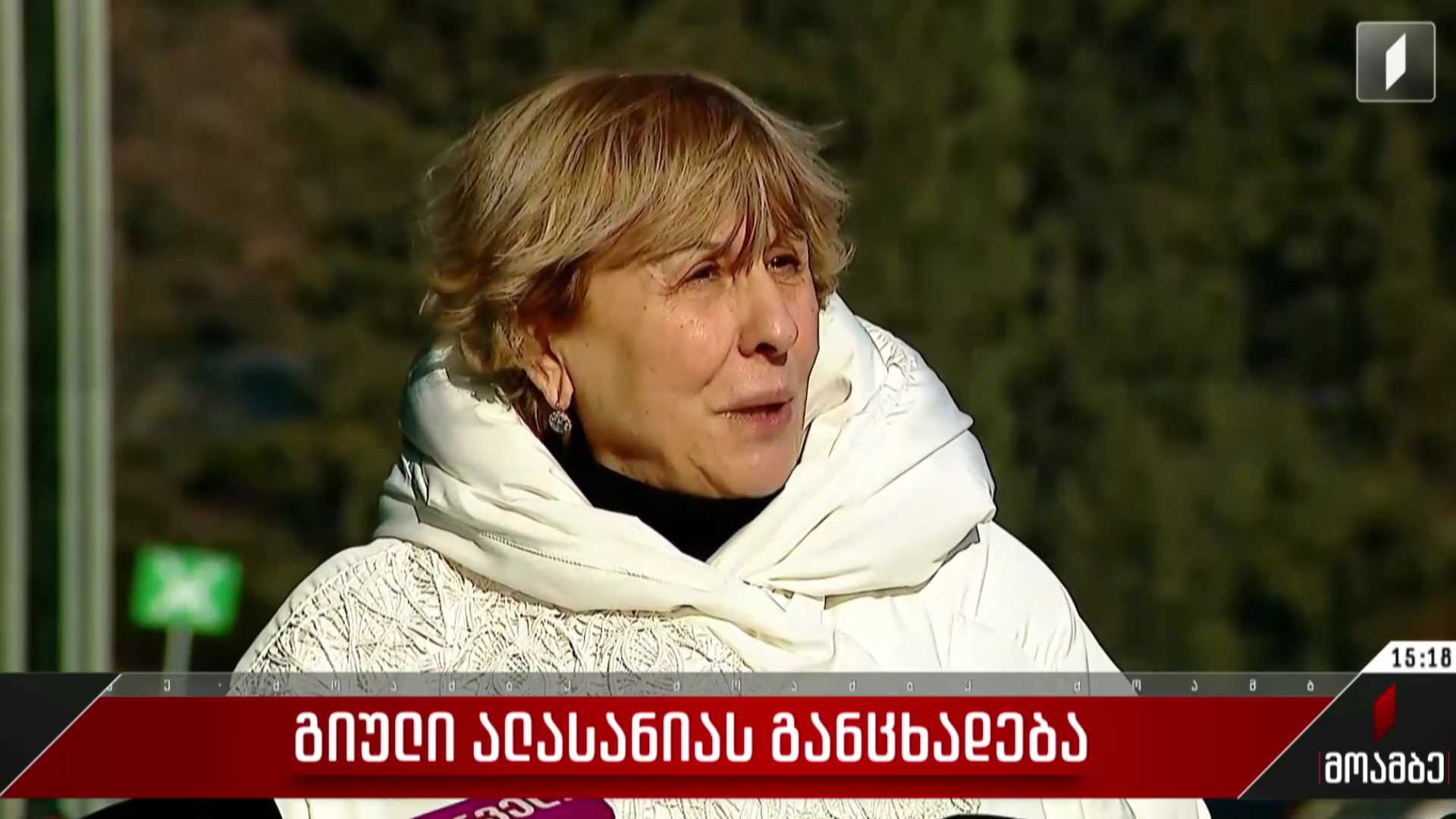 გიული ალასანიას განცხადება