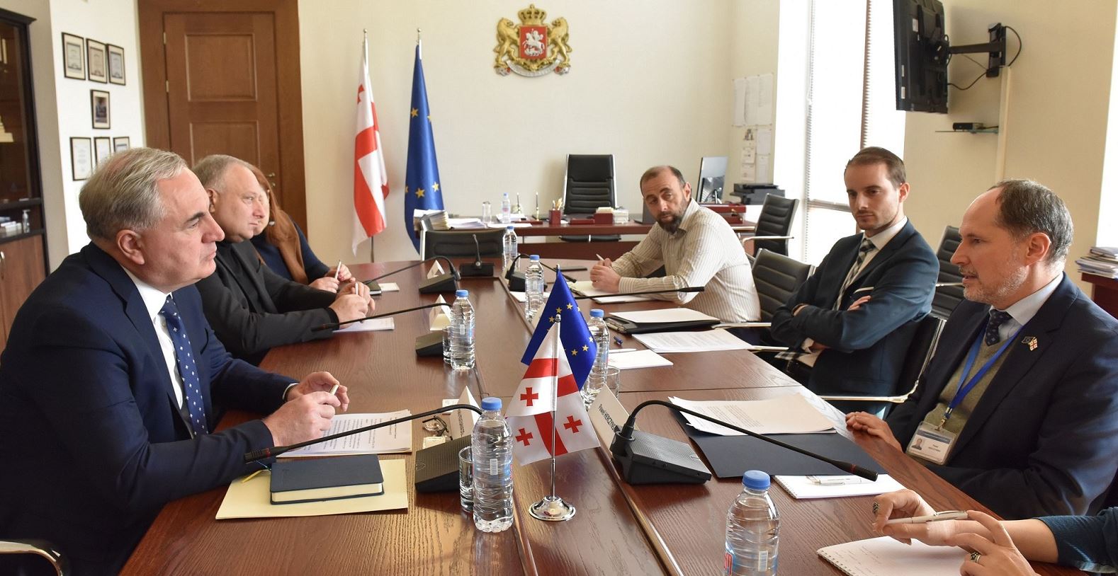ირაკლი კოვზანაძემ და პაველ ჰერჩინსკიმ საქართველოსა და ევროკავშირს შორის სავაჭრო-ეკონომიკური ურთიერთობების საკითხზე ისაუბრეს
