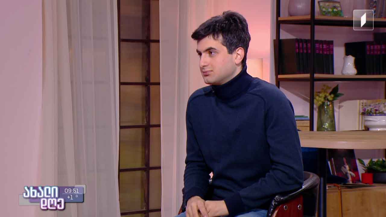 სანდრო გეგეჭკორი საფორტეპიანო მუსიკის საღამოსთვის ემზადება