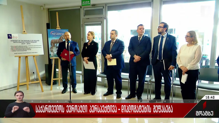 საქართველოს ევროპული პერსპექტივა - დიპლომატების შეფასება