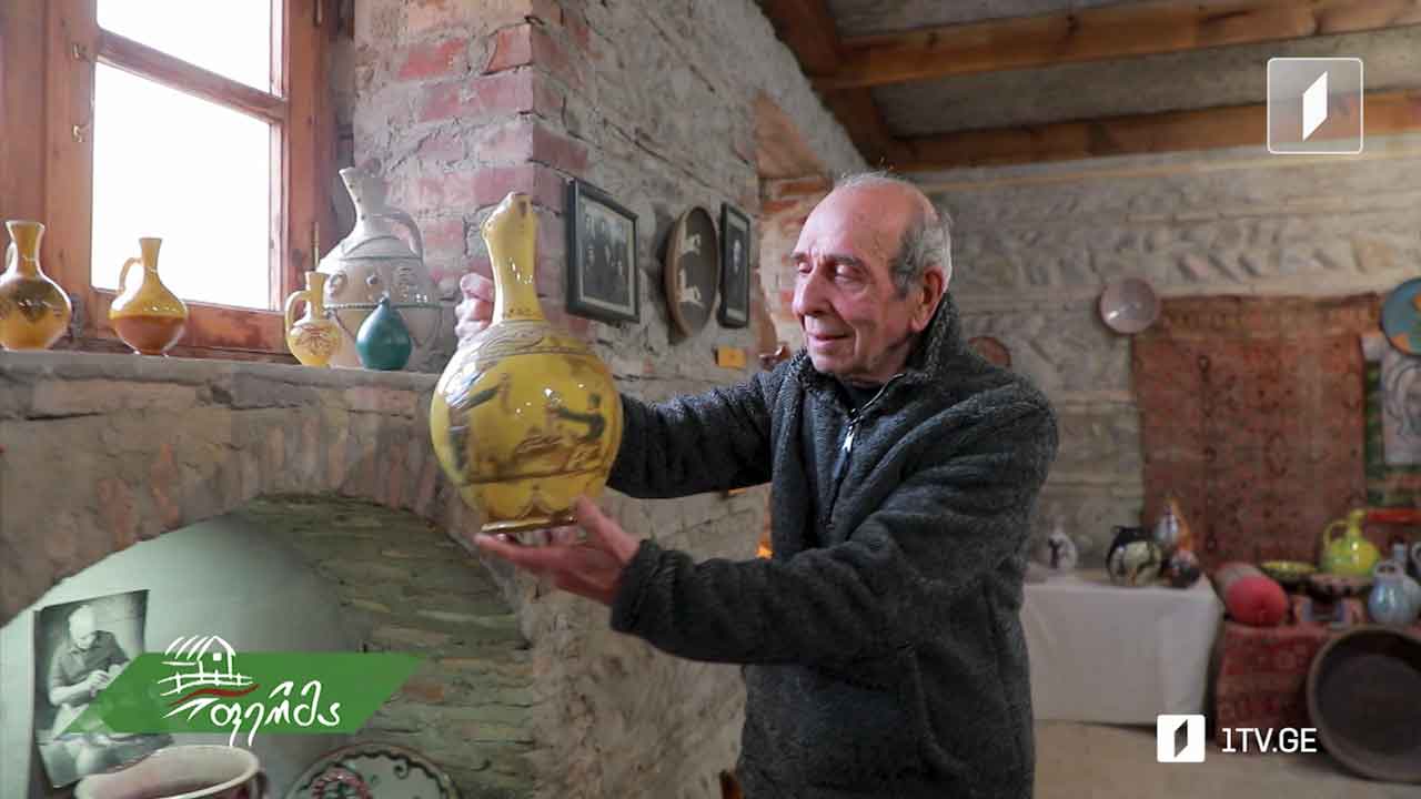 #არტიშოკი კერამიკოსი გიორგი ტატულაშვილი, რომელმაც გორში კერამიკის მუზეუმი შექმნა