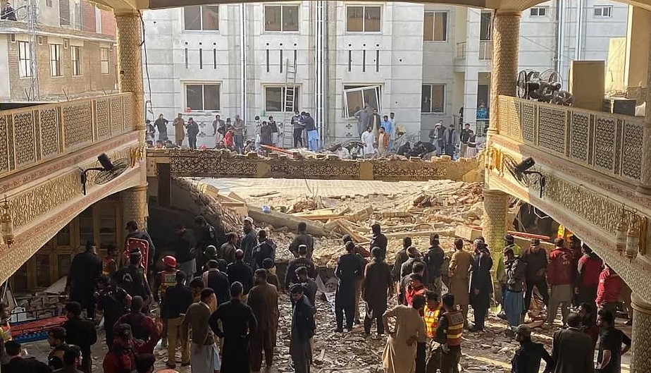 პაკისტანში, მეჩეთში მომხდარი აფეთქების შედეგად დაღუპულთა რიცხვი 59-მდე გაიზარდა