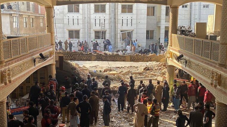 პაკისტანის ქალაქ ფეშავარში, მეჩეთში აფეთქების შედეგად დაღუპულთა რიცხვი 87-მდე გაიზარდა