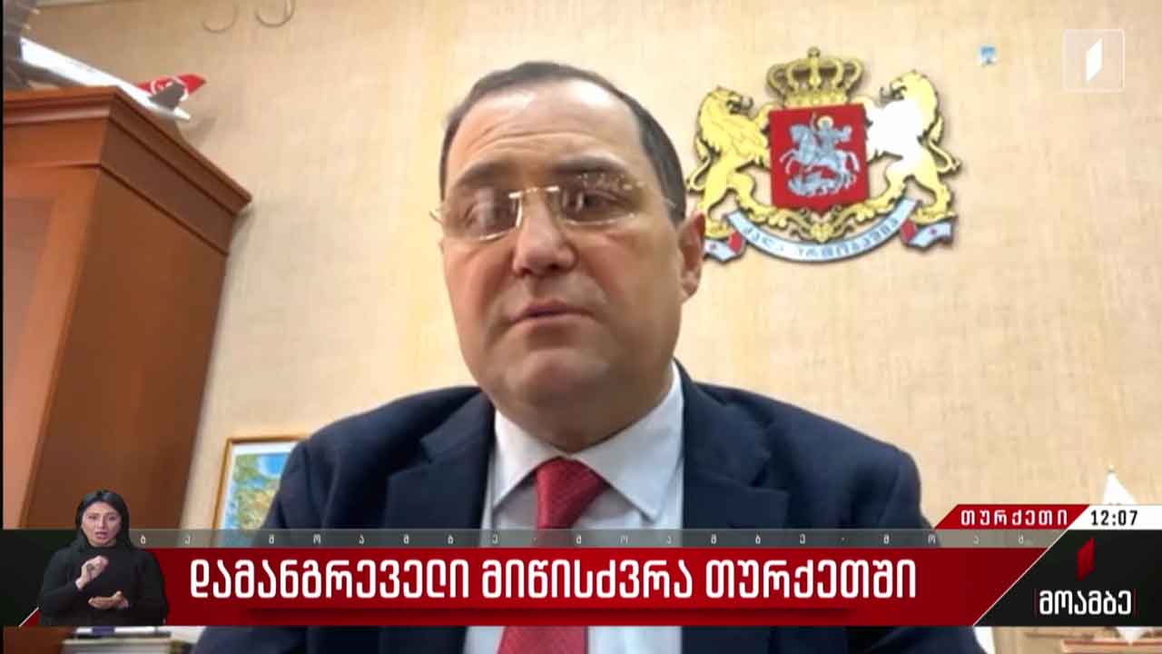 საგანგებო რეჟიმში მუშაობს საქართველოს საელჩო თურქეთში