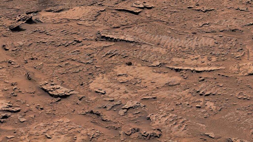 მავალმა Curiosity-მ მარსზე უძველესი ტბის მიერ დატოვებულ ტალღოვან ქანებს მიაგნო — #1tvმეცნიერება