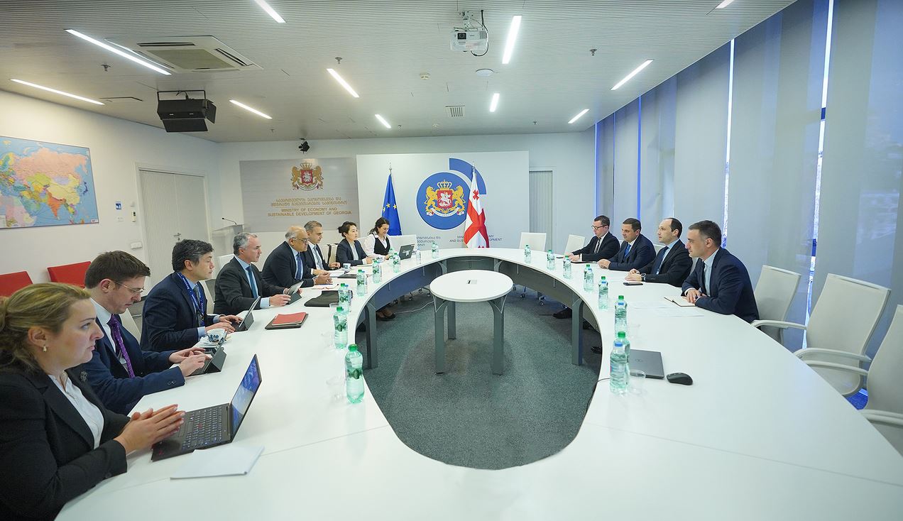 ლევან დავითაშვილი საერთაშორისო სავალუტო ფონდის დელეგაციას შეხვდა