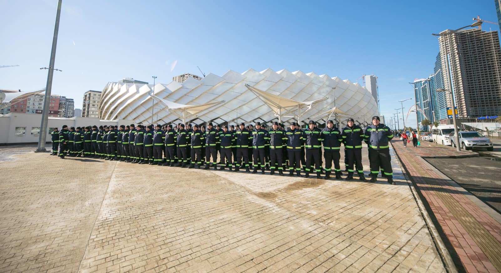 85 ქართველი მეხანძრე-მაშველი, როტაციის მიზნით, თურქეთის ქალაქ ადიამანში გაემგზავრა