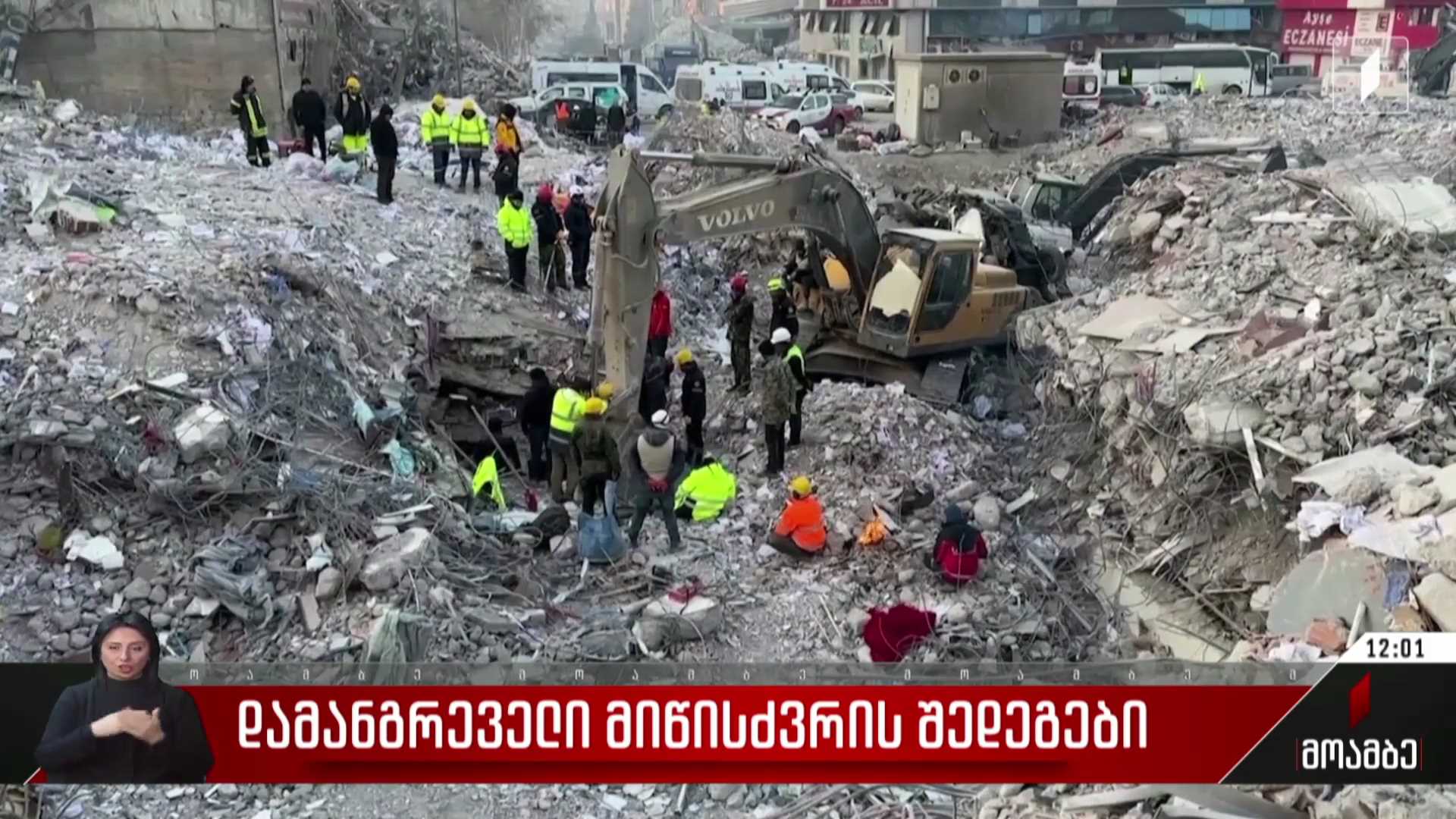 დამანგრეველი მიწისძვრის შედეგები