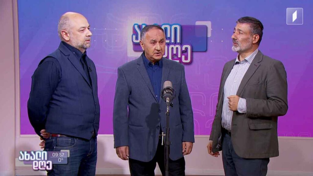 ცოცხალი მუსიკა – დავით გოგოლაშვილი, ნიკოლოზ ბერიაშვილი, მალხაზ თალაკვაძე