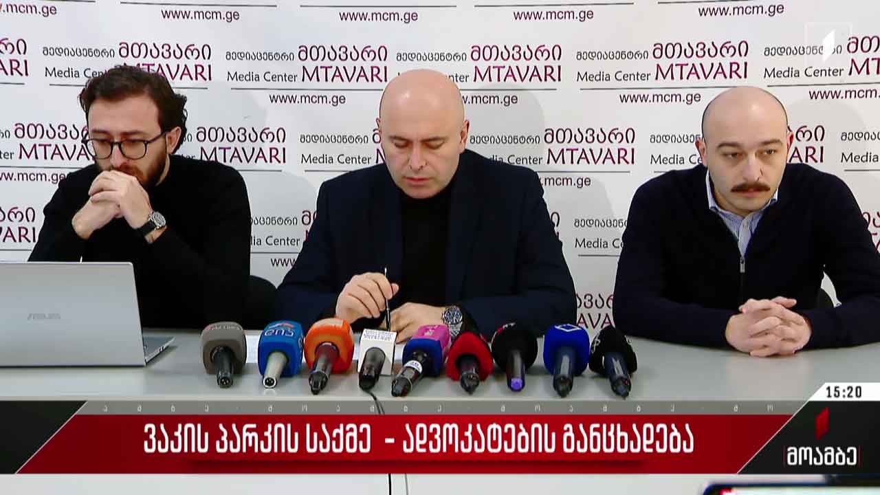 ვაკის პარკის საქმე - ადვოკატების განცხადება