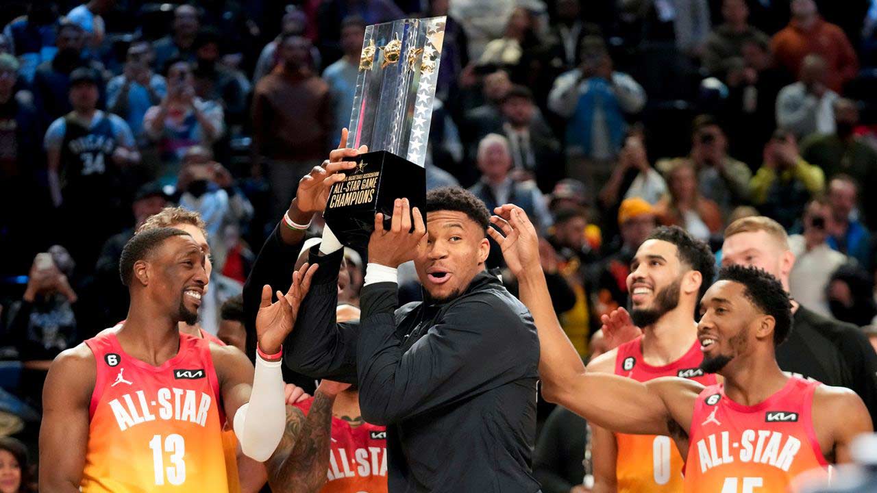 რეკორდი NBA-ის „ოლ სტარში“ - ჯეისონ ტეიტუმმა 55 ქულა ჩააგდო [ვიდეო] #1TVSPORT