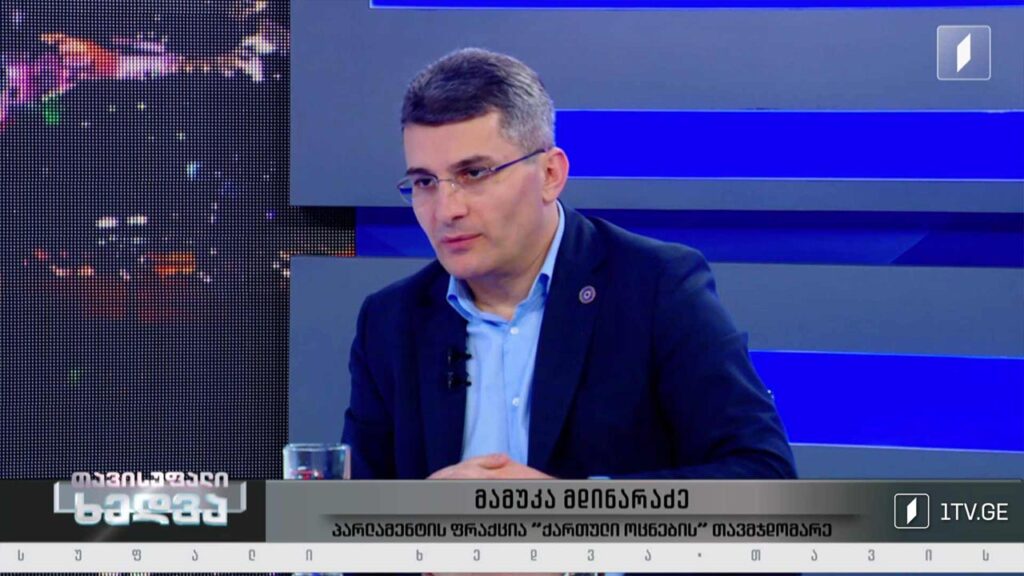ამერიკელი კონგრესმენების ვიზიტი, მათი გზავნილები და მუშაობა 12-პუნქტიან გეგმაზე. ინტერვიუ „ქართული ოცნების“ აღმასრულებელ მდივან მამუკა მდინარაძესთან #თავისუფალიხედვა #LIVE