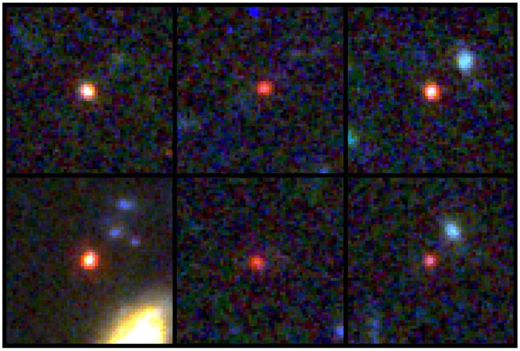 ჯეიმს ვებმა აღმოაჩინა ექვსი უზარმაზარი, იმდენად ძველი გალაქტიკა, რომ მათი არსებობის ახსნა ძალიან ჭირს — #1tvმეცნიერება