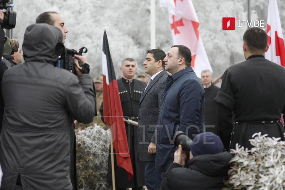 საქართველოს პრემიერ-მინისტრმა კოჯორში იუნკერთა მემორიალი გვირგვინით შეამკო