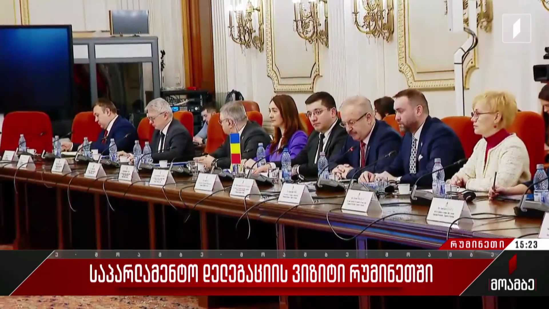 საპარლამენტო დელეგაციის ვიზიტი რუმინეთში