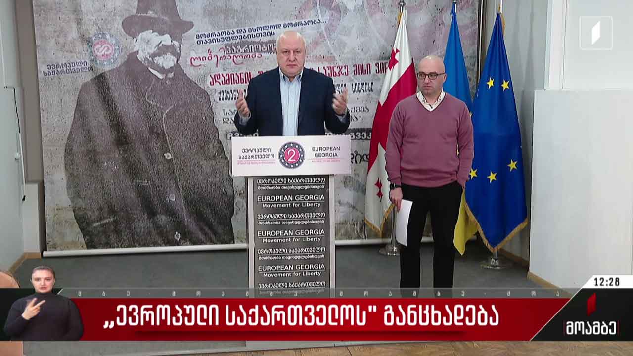 „ევროპული საქართველოს“ განცხადება