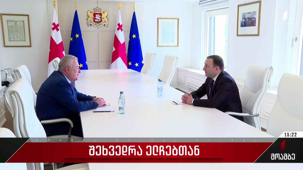 პრემიერის შეხვედრა ელჩებთან