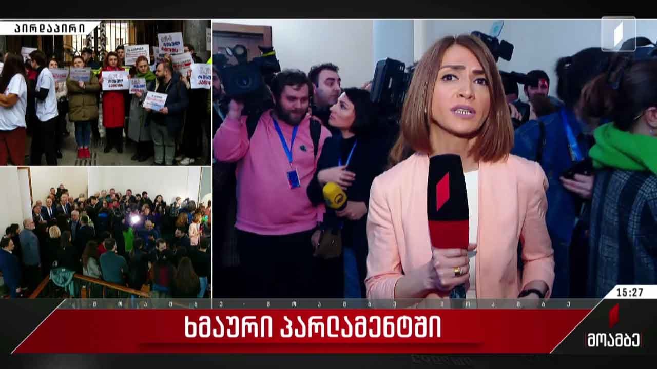 ხმაური პარლამენტში