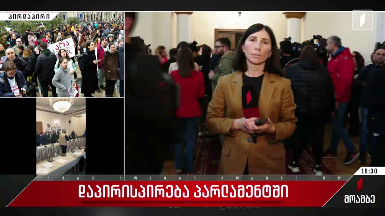 ვითარება პარლამენტში