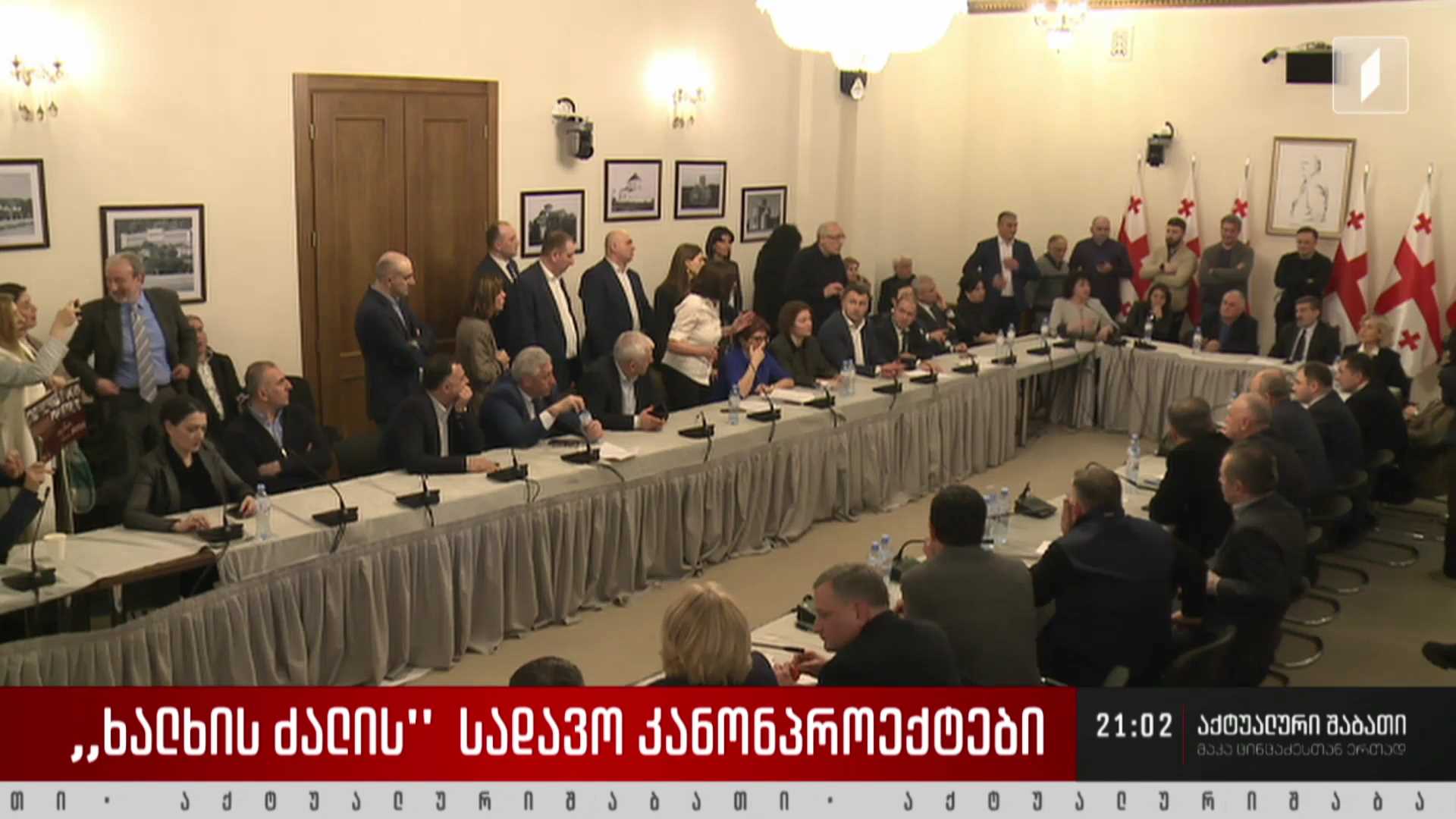 „ხალხის ძალის“ სადავო კანონპროექტები