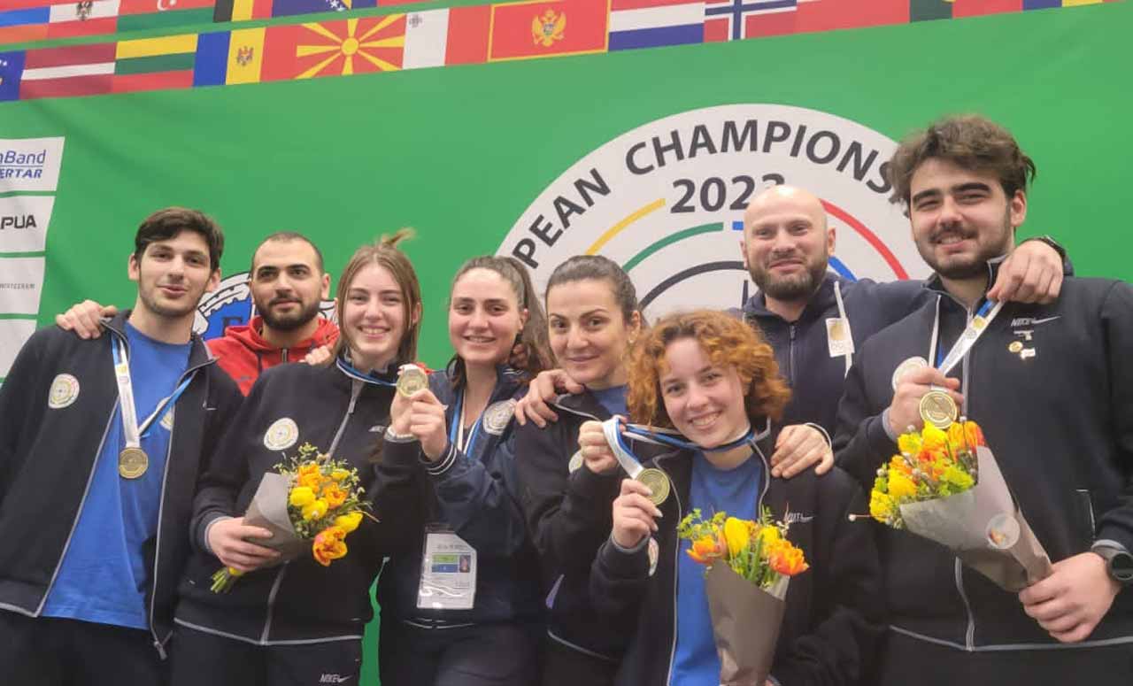 ტალინში პნევმატური იარაღიდან სროლის ევროპის ჩემპიონატზე ქართველებმა ორი ბრინჯაოს მედალი მოიპოვეს #1TVSPORT