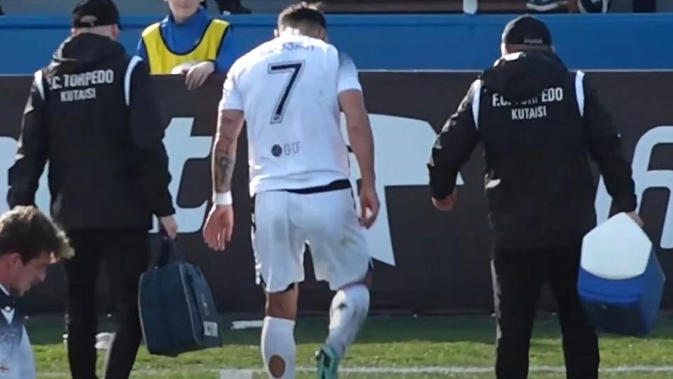 „ტორპედოს“ ერთ-ერთი ლიდერი ტრავმირებულია - გიგაურმა 27 წუთი დაზიანებულმა ითამაშა [ვიდეო] #1TVSPORT