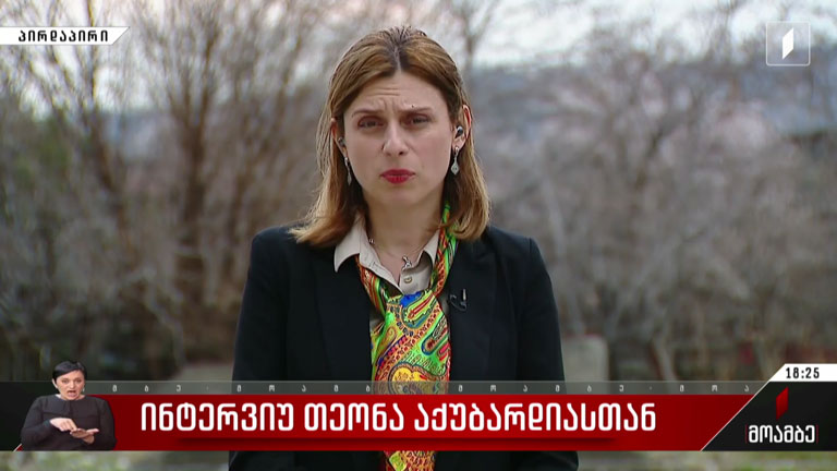 ინტერვიუ თეონა აქუბარდიასთან