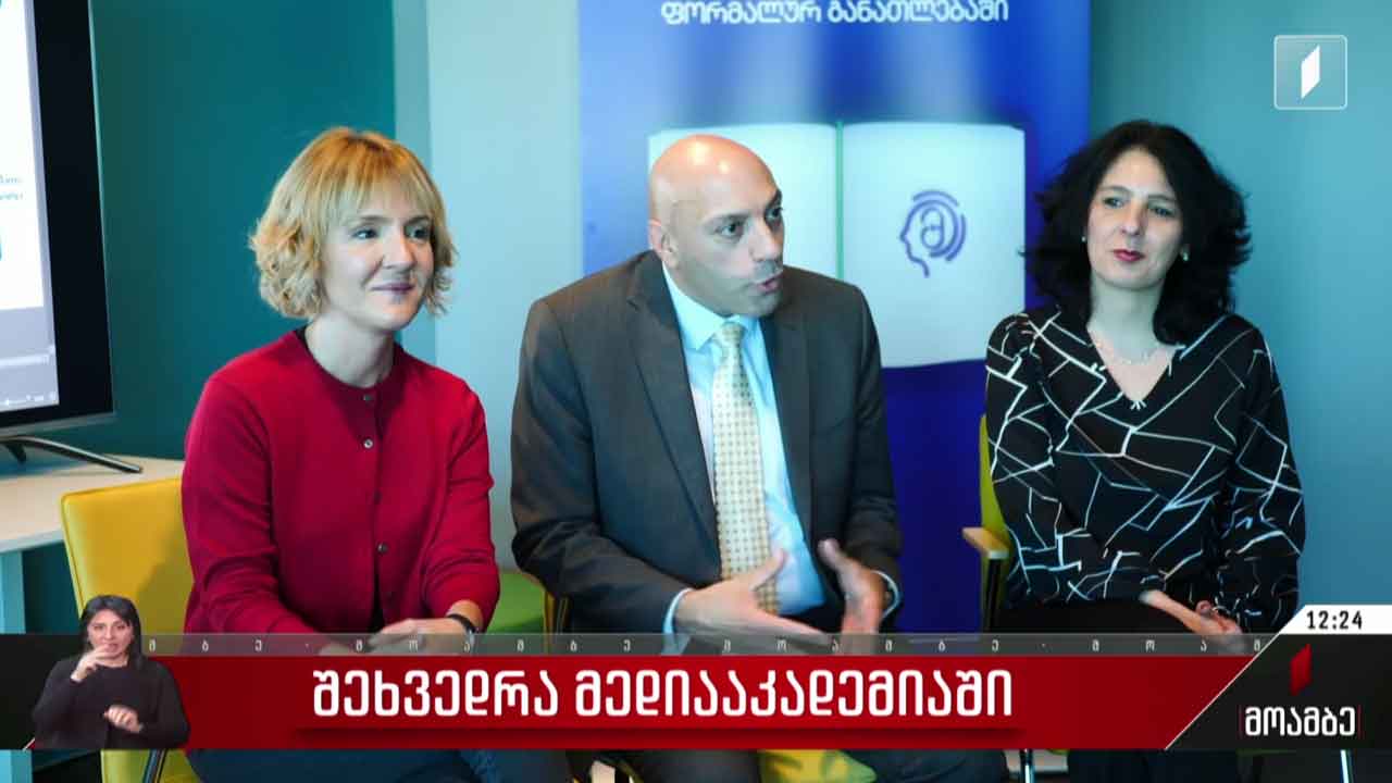 შეხვედრა მედიააკადემიაში