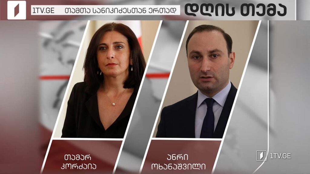 ევროპარლამენტის და ვენეციის კომისიის გზავნილები – თამარ კორძაია / ანრი ოხანაშვილი #დღისთემა თამთა სანიკიძესთან ერთად #LIVE